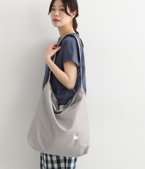 klud ツイルショルダートート L(ライトグレー-ONESIZE)