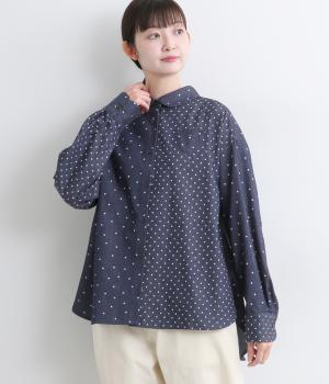 miscデニムドットプリントシャツ(ランダム-F)