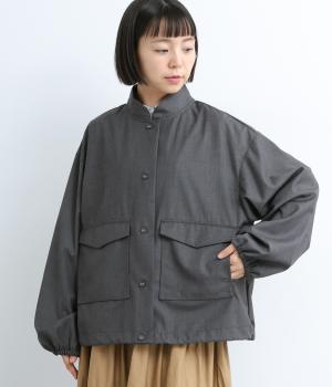 トロ　スタンドカラーポケットブルゾン