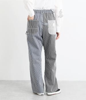 ヒッコリー　miscペインターパンツ(ネイビー-F)