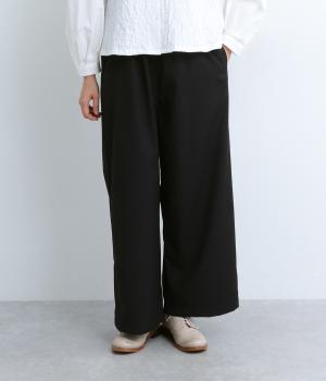 トロフロッキーpolka　イージーワイドパンツ(ブラック-F)