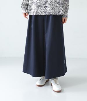 バーバリーフレアーマキシパンツ(ネイビー-F)