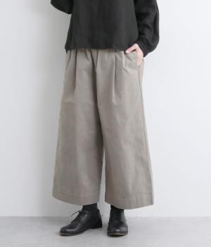 別珍クロップドパンツ(ライトグレー-F)