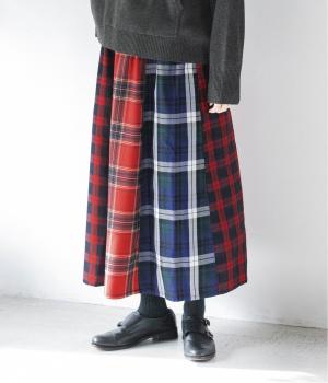 Cornet miscチェックスカート(レッドmisc-F)