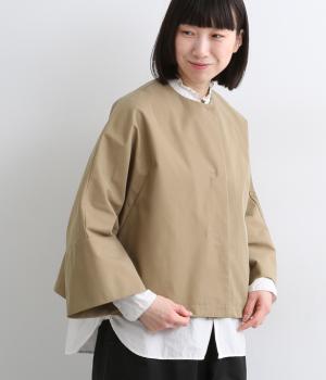 ツイル7分袖ドルマンジャケット