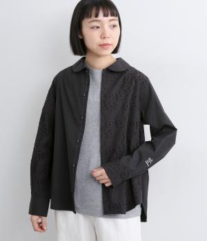 タイプライターmisc Ronde 後ろ天竺シャツ(ブラック-F)