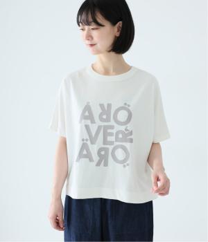 Cloche USコットンAR OVER ARO Tシャツ(オフホワイト-F)