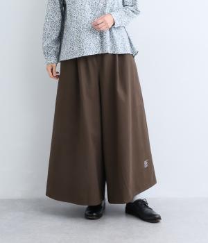 フレアーマキシパンツ（ダークブラウン・M）