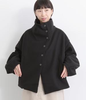 ポリエステルメルトンクロスコート(ブラック-2)