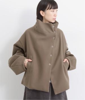 ポリエステルメルトンクロスコート(ブラウン-2)