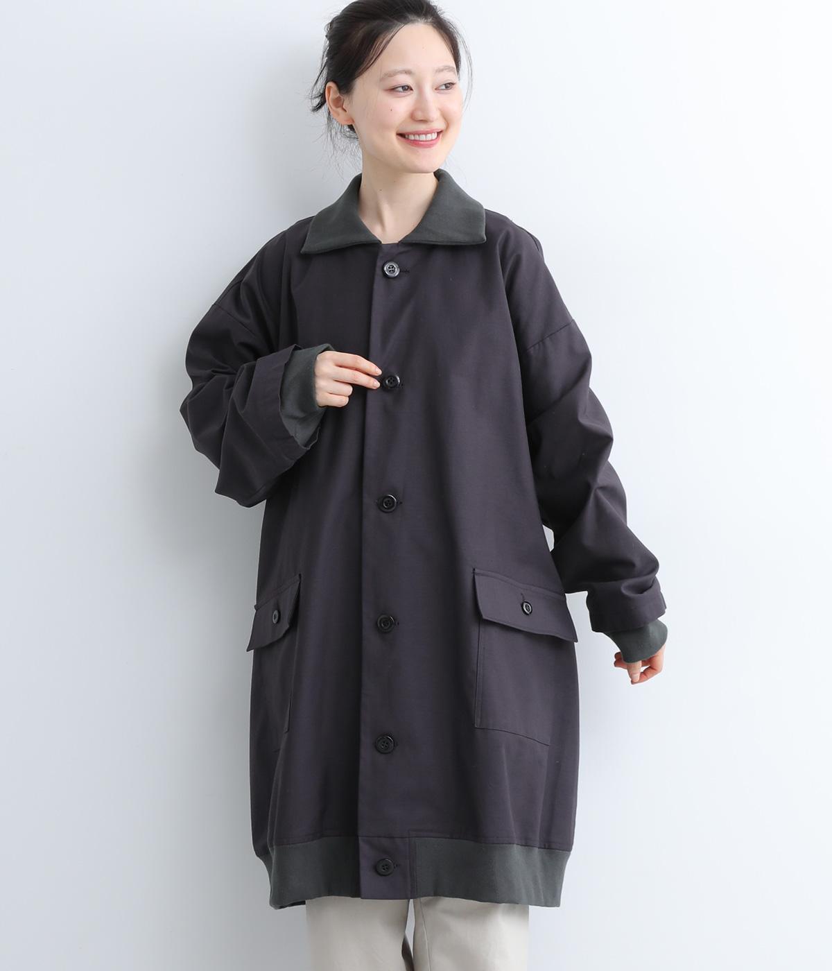 コットンライトデッキジャケット(ブラック-ONESIZE)