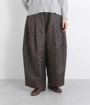 ダブルタックパンツ(ブラウン-2)