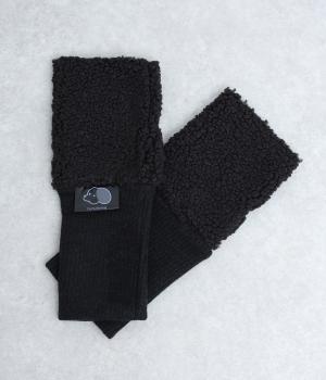 ポリエステルアームウォーマ―(ブラック-F)