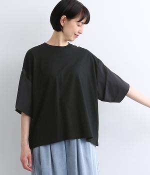 ダブルスリーブTシャツ(ブラック-2)