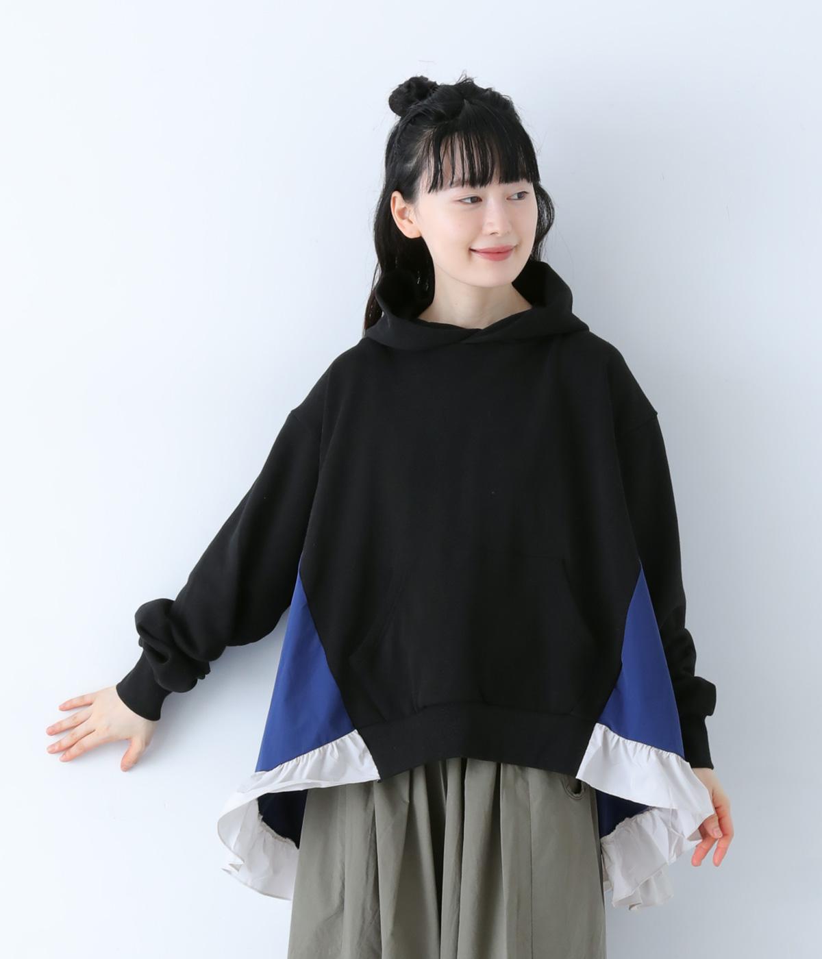 ミックスフリルパーカー｜nunuforme（ヌヌフォルム）の商品詳細