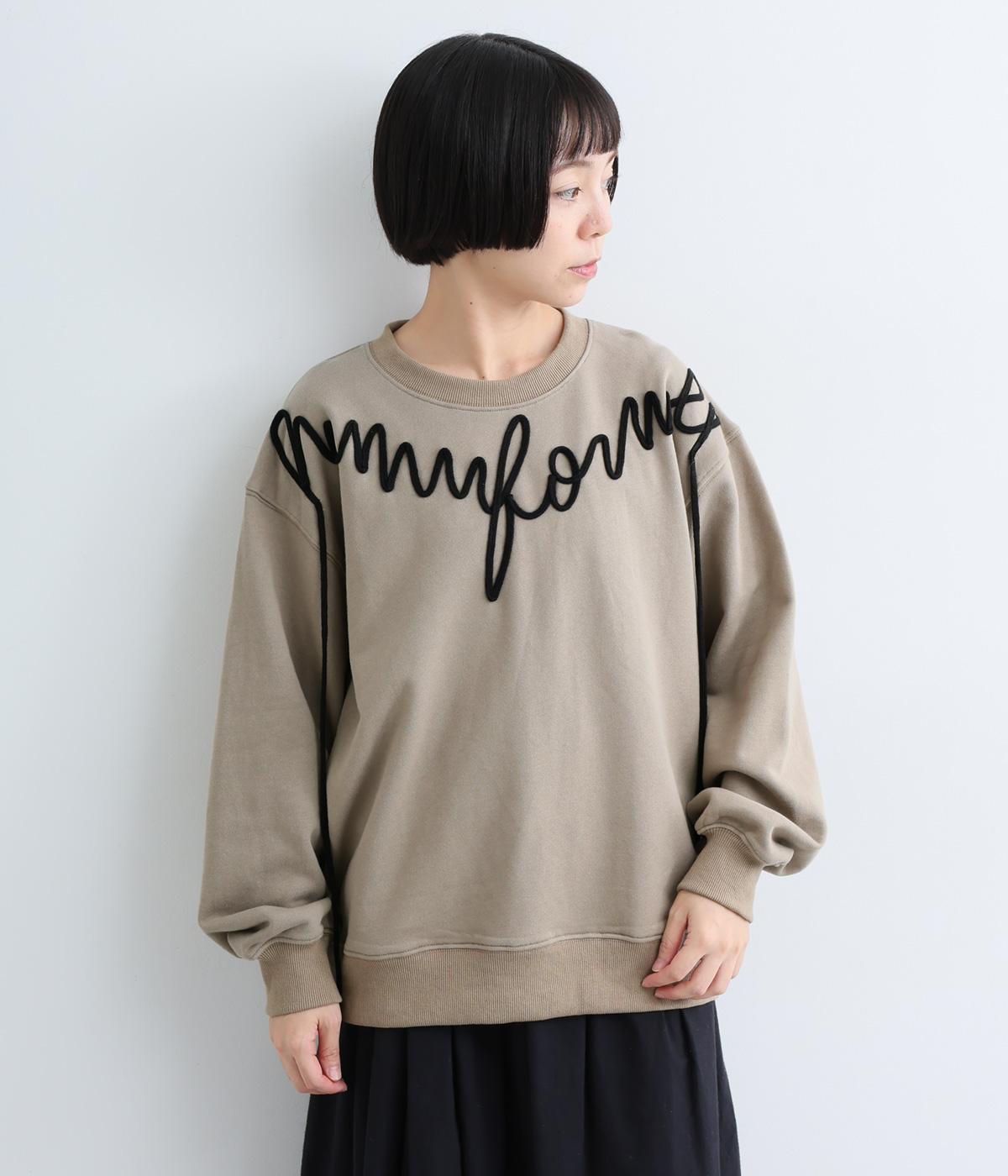 【U馬之介 様購入】FR2ゴルフ アーム刺繍 胸刺繍ロゴ クリーム スウェット ロープ刺繍トレーナー｜nunuforme（ヌヌフォルム）の商品詳細