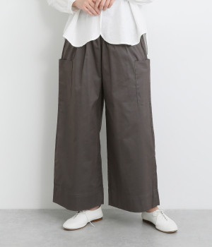 ストレッチツイル フィッシャーマンパンツ(チャコール-ONESIZE)