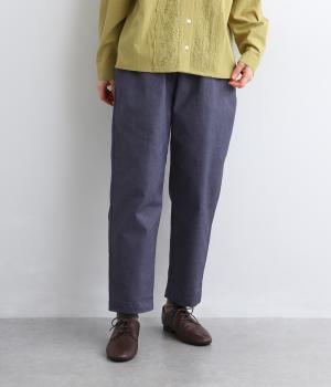 テーパードパンツ(ネイビー-F)