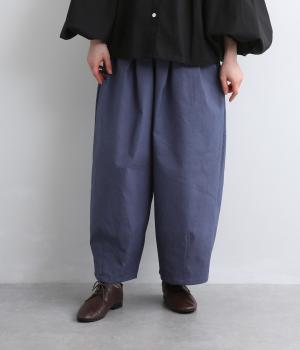 ワイドコクーンパンツ(ブルー-F)