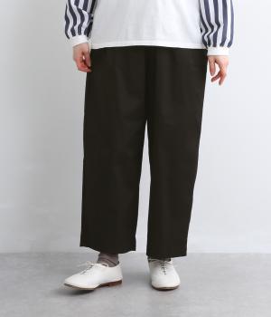 サイドポケットワイドパンツ(ブラック-F)