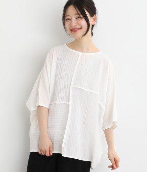 ソフトシュリンク 切替カイトプルオーバー(オフホワイト-ONESIZE)