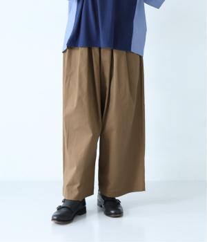 ストレッチツイルイージータックパンツ(キャメル-F)