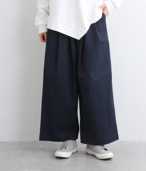 ストレッチツイルイージータックパンツ(ネイビー-F)