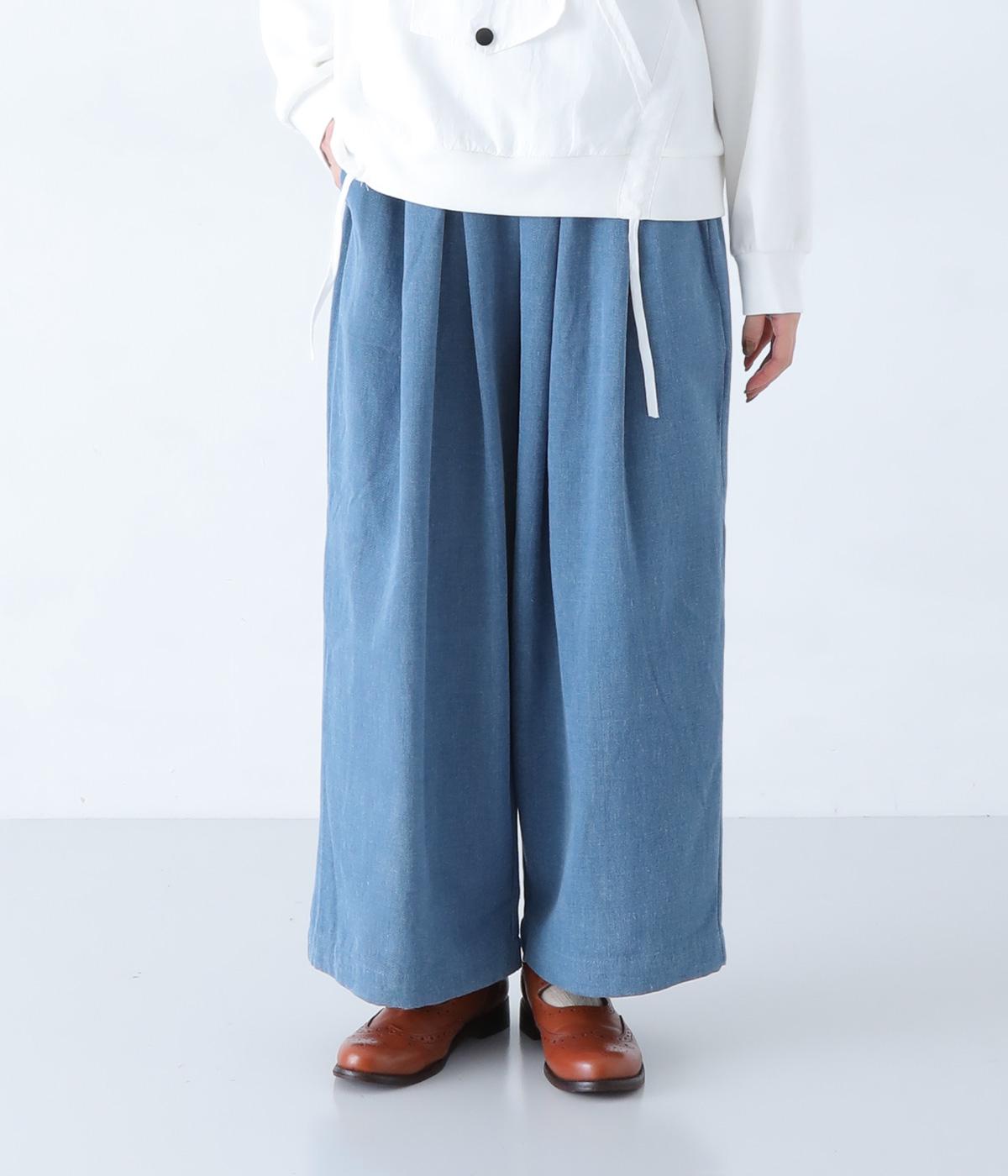 イージータックパンツ(ブルー-F)