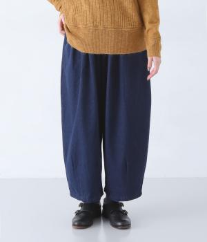 コクーンパンツ(ネイビー-F)