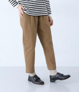 ストレッチツイルテーパードパンツ(キャメル-F)