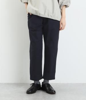 ストレッチツイルテーパードパンツ2(ダークネイビー-F)