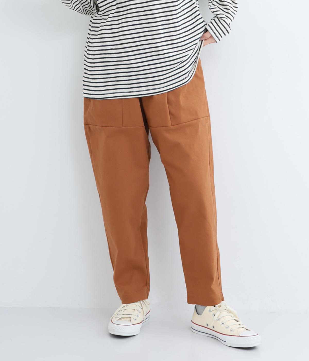 ストレッチツイルガーデンパンツ(テラコッタ-F)