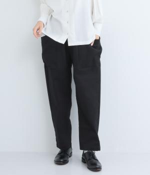 ストレッチツイルガーデンパンツ(ブラック-F)