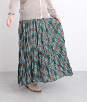 シュリンクスカート(ブルー-ONESIZE)