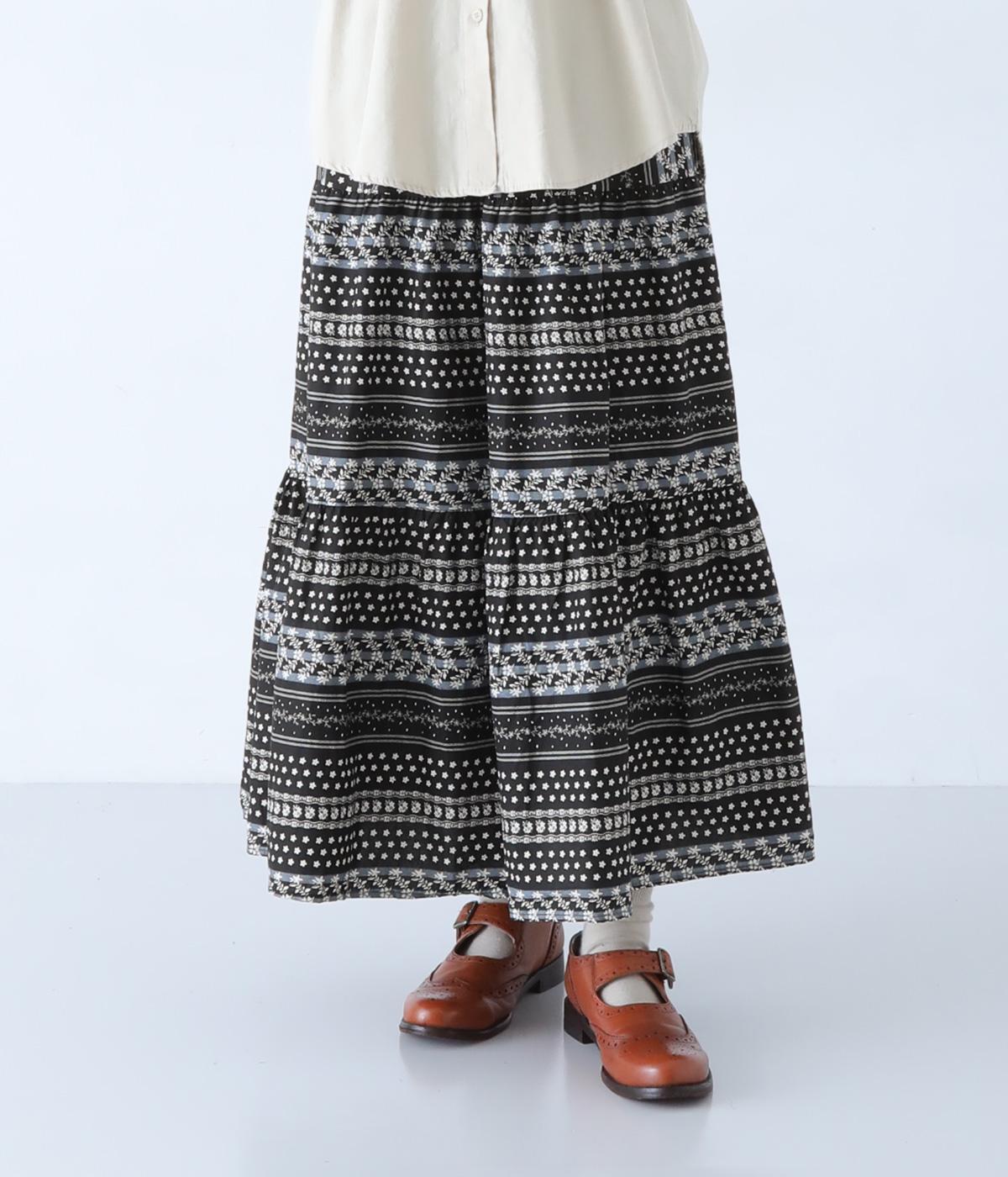 ステップスカート(ブラック-F)