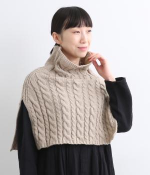 ミニケープ(ベージュ-F)