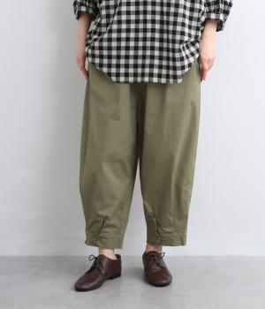 ストレッチツイルアンクルカフスパンツ