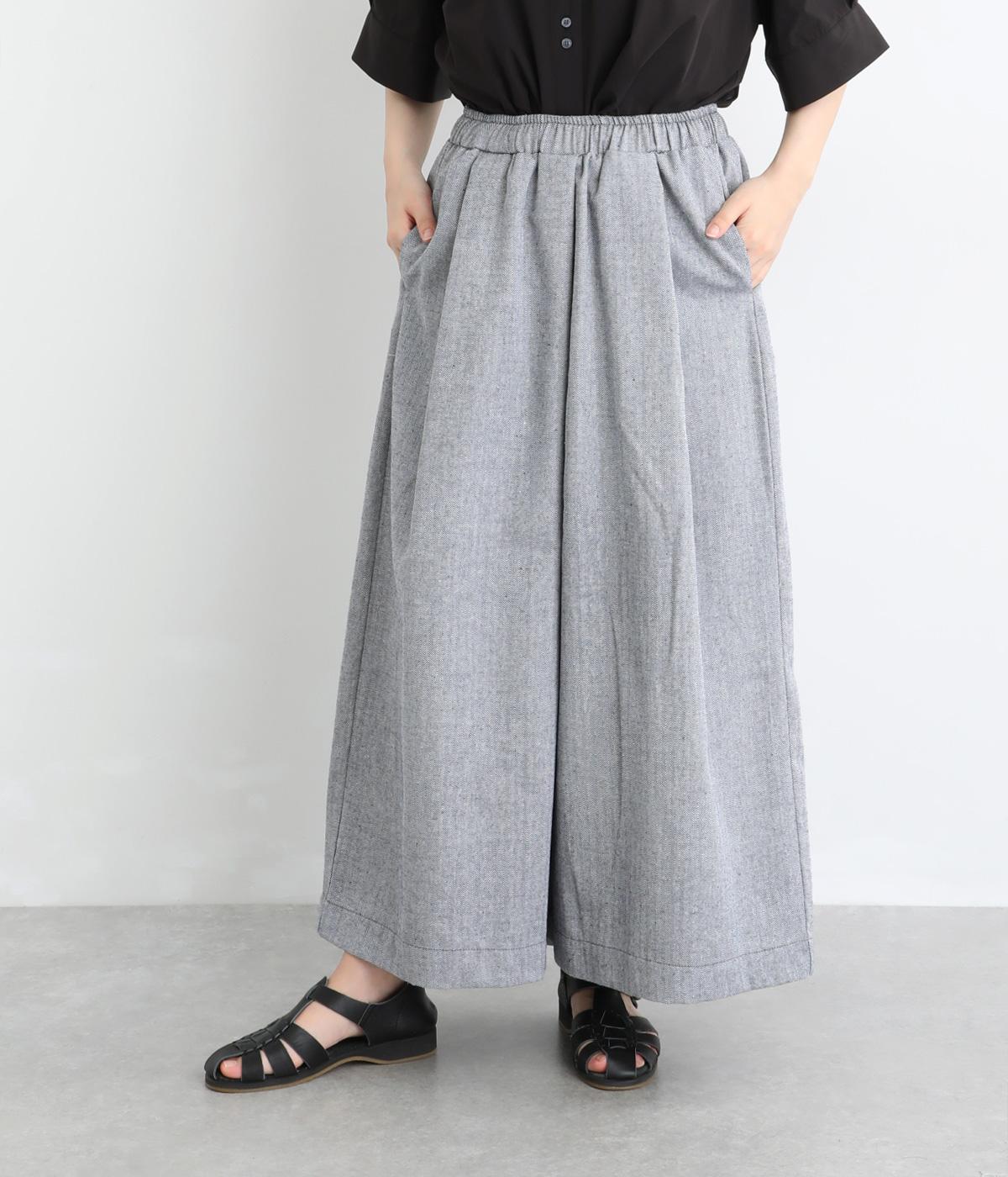 サマーヘリンボーンワイドタックパンツ｜C.L.N（シーエルエヌ）の商品詳細
