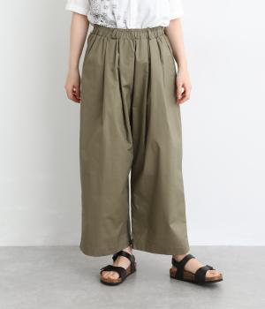 ストレッチツイルイージータックパンツ(カーキ-F)