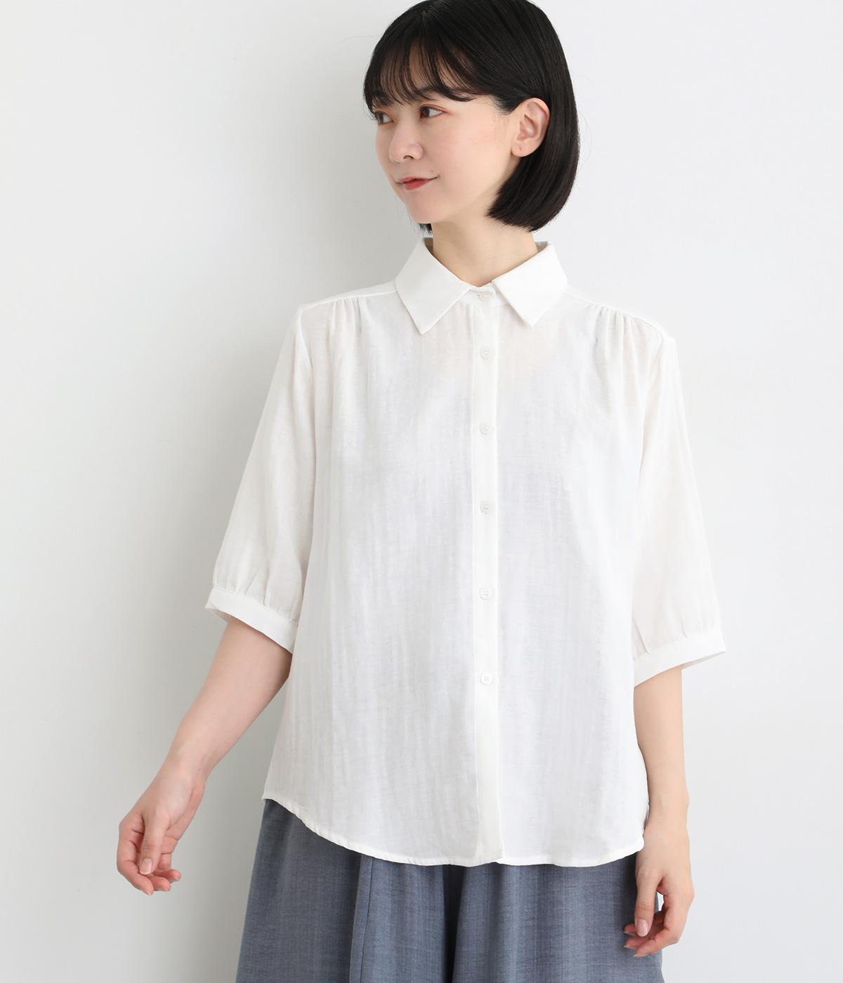 コットンダブルガーゼレギュラーシャツ｜C.L.N（シーエルエヌ）の商品詳細