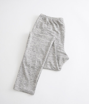 リネンジャージ レギンス(グレー-ONESIZE)