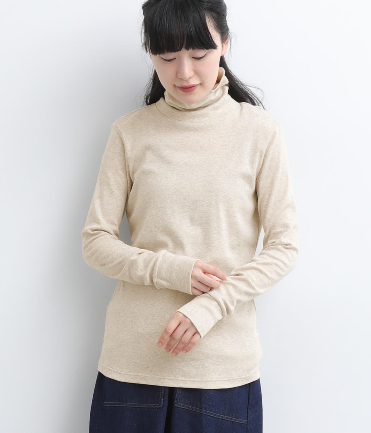 immatereal イマテリアル デレス ハイネック オーガニックコットン オーガニックコットンプライスハイネック｜nofl（ノフル）の商品詳細