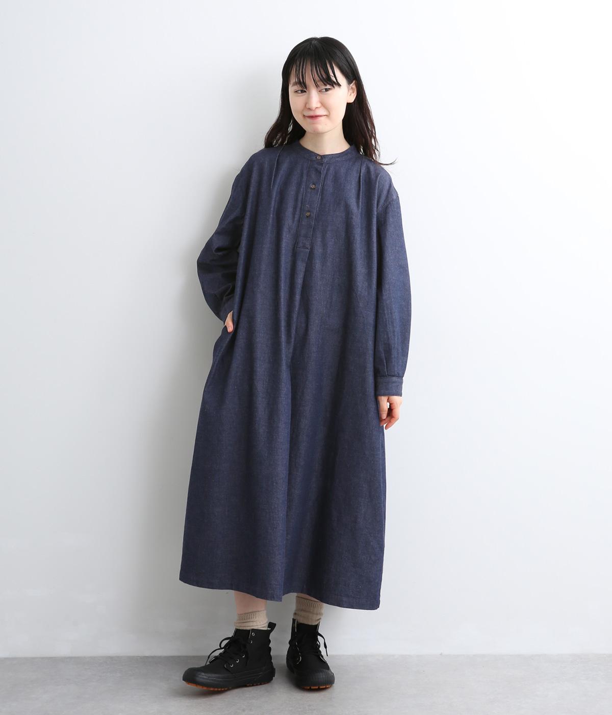 コットンデニムタックワンピース｜nofl（ノフル）の商品詳細