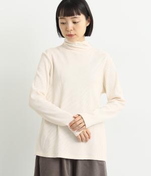 タートルネックカットソー(アイボリー-F)