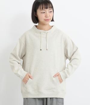 モックネックプルオーバー(アイボリー-F)