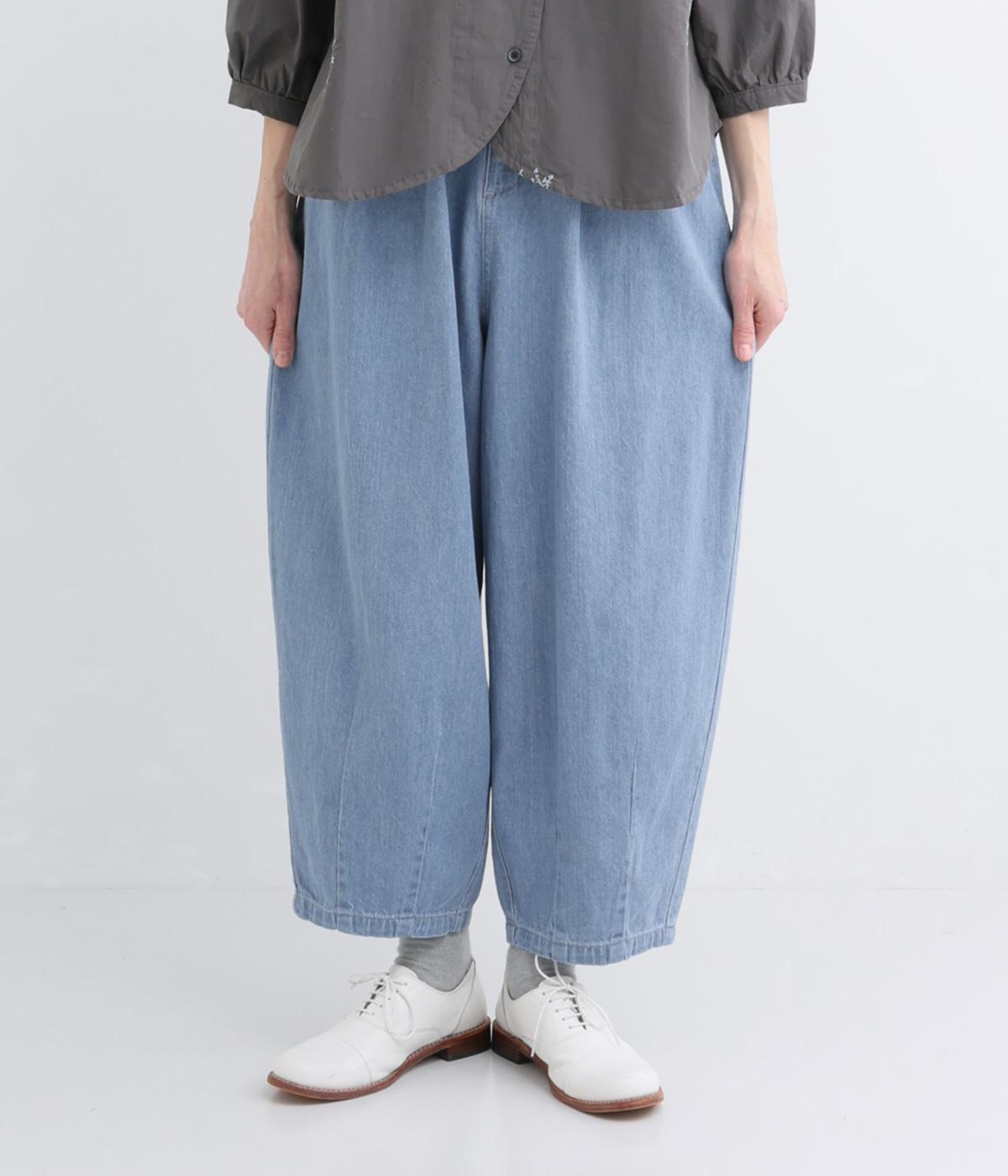 7．4oz甘練りソフトデニムバルーンパンツ｜cloudnine（クラウド