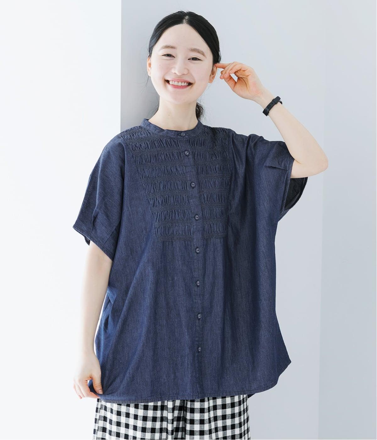スモッキング刺繍ブラウス｜cloudnine（クラウドナイン）の商品詳細