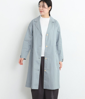 マーガレットネーム付きスプリングコート