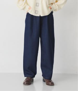 北欧モチーフ付きテーパードパンツ