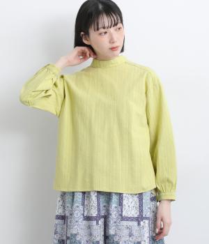 ロールカラープルオーバー(ライムイエロードビー-L)